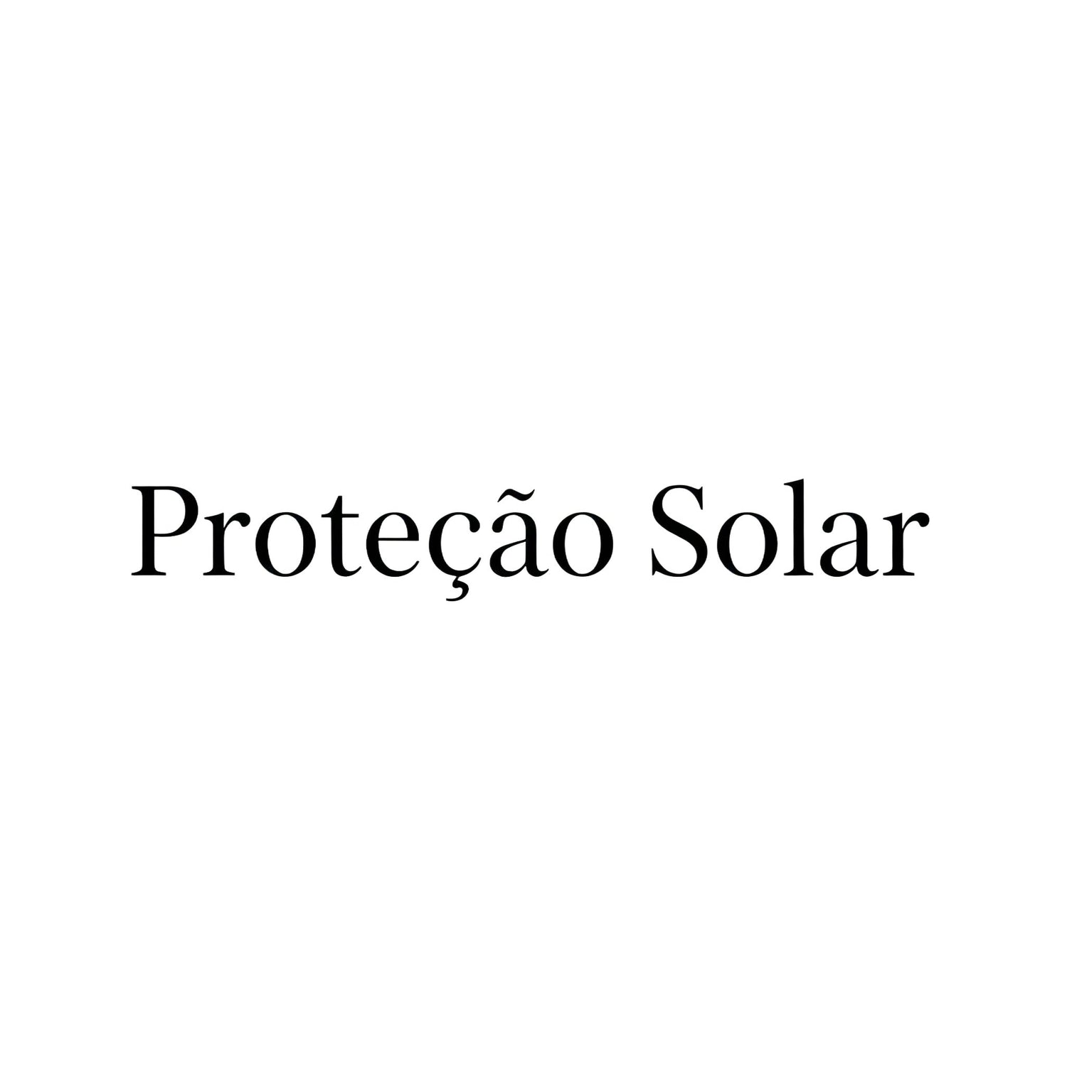 Proteção Solar